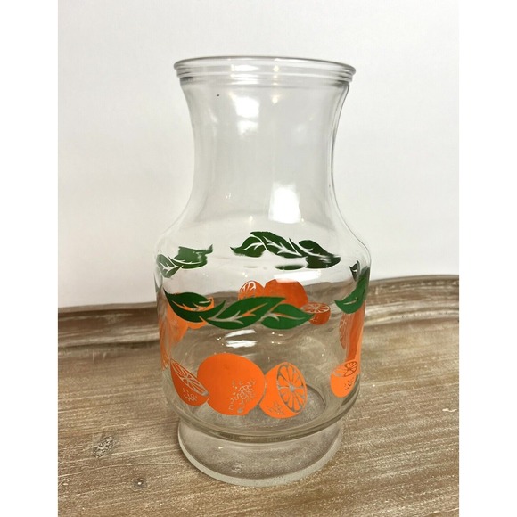 Anchor Hocking Other - Vintage ANCHOR HOCKING Orange Juice Carafe Pitcher‎ - No Lid